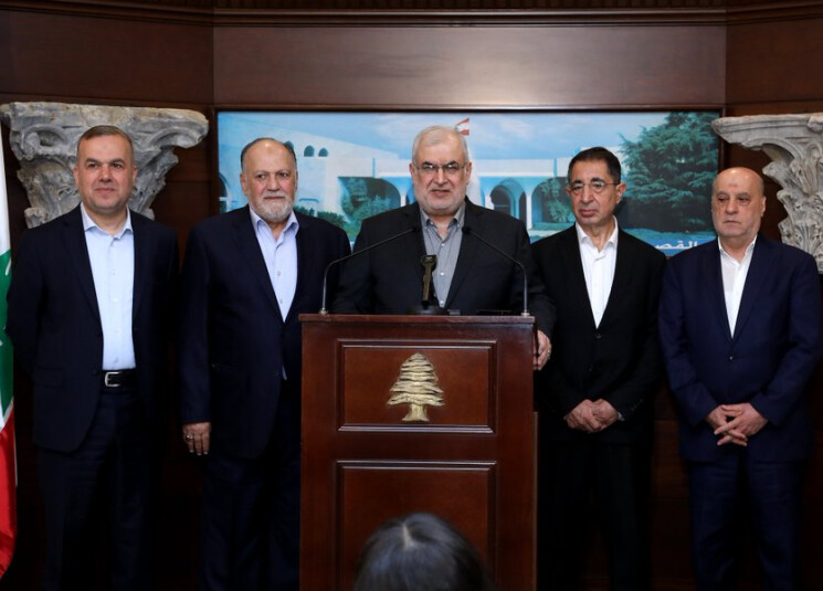 رعد من بعبدا: مساحة التفاهم مع الرئيس عون واسعة